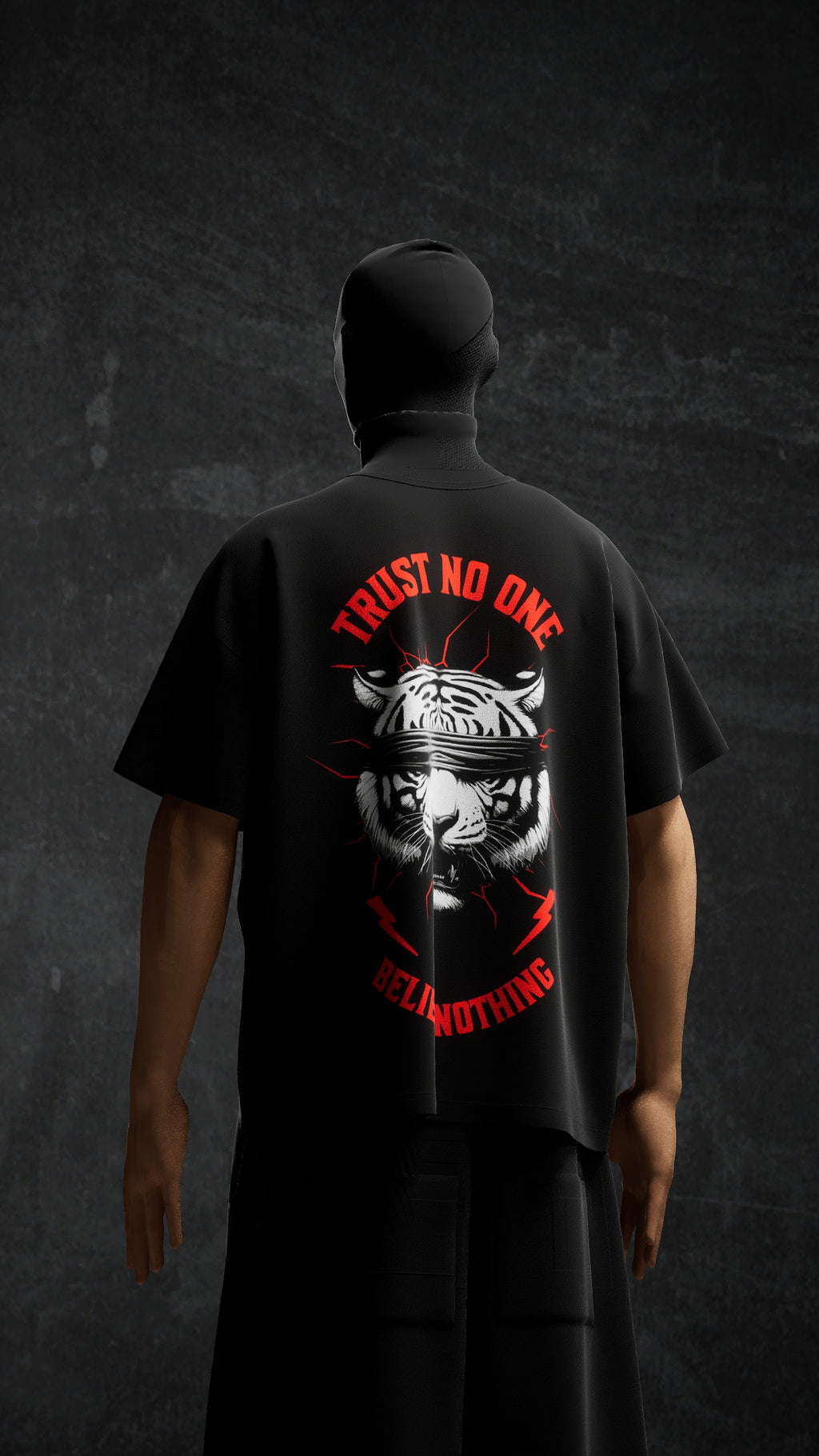 SIGHTLESS – Tiger TShirt (Relaxed Fit)