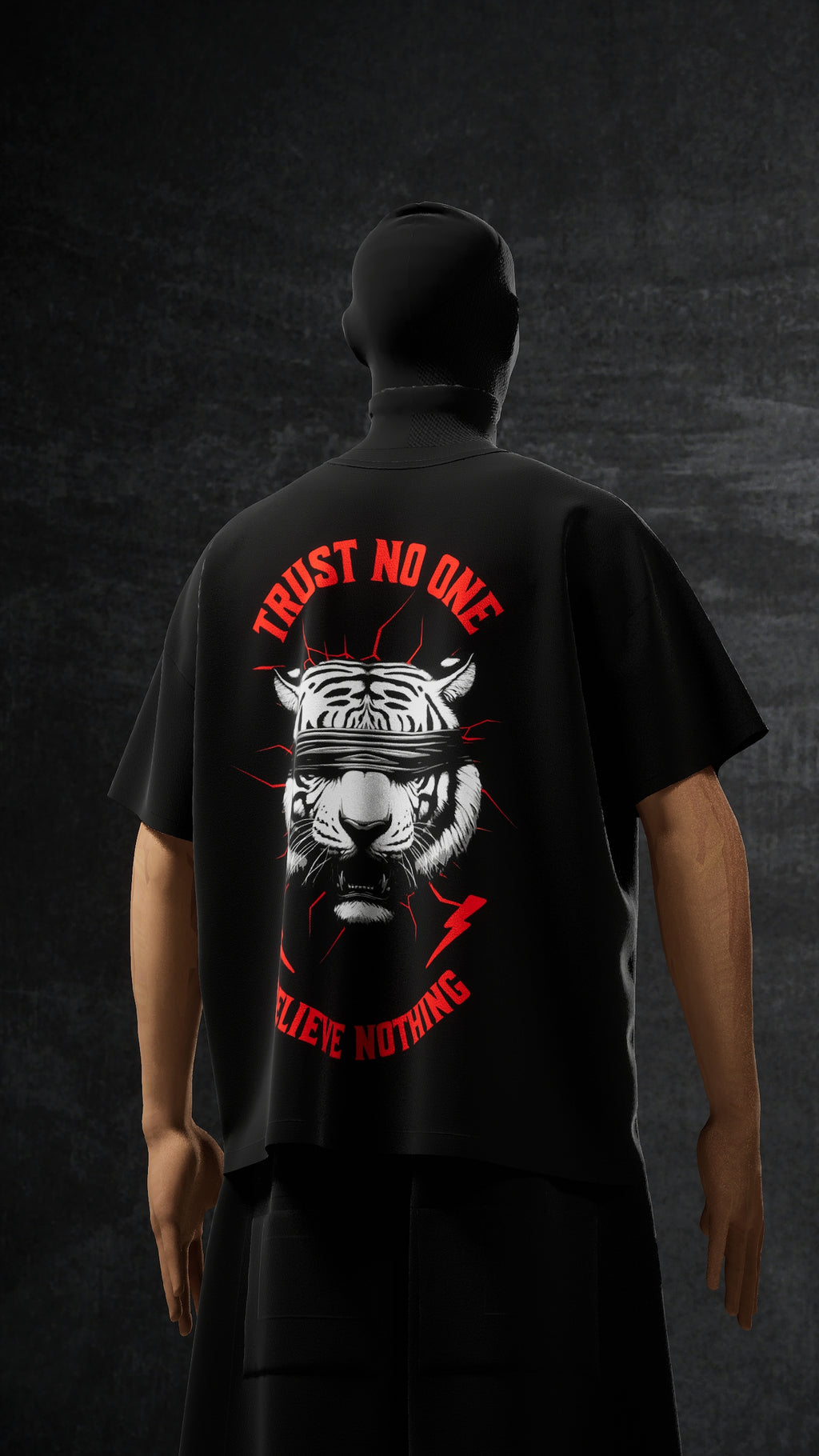 SIGHTLESS – Tiger TShirt (Relaxed Fit)