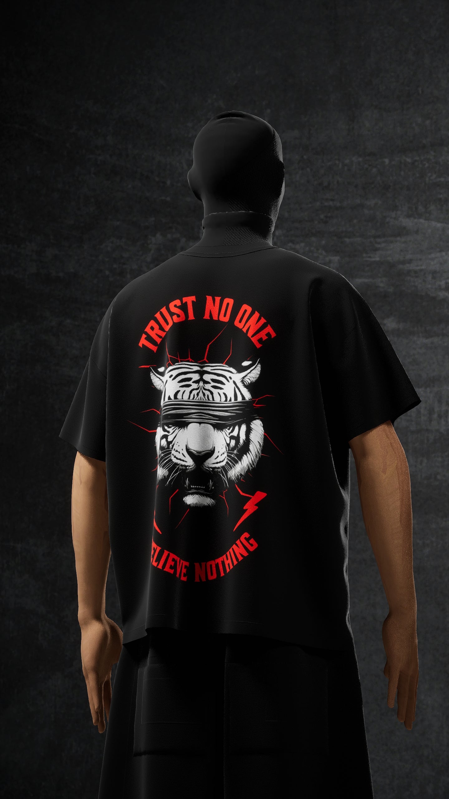 SIGHTLESS – Tiger TShirt (Relaxed Fit)