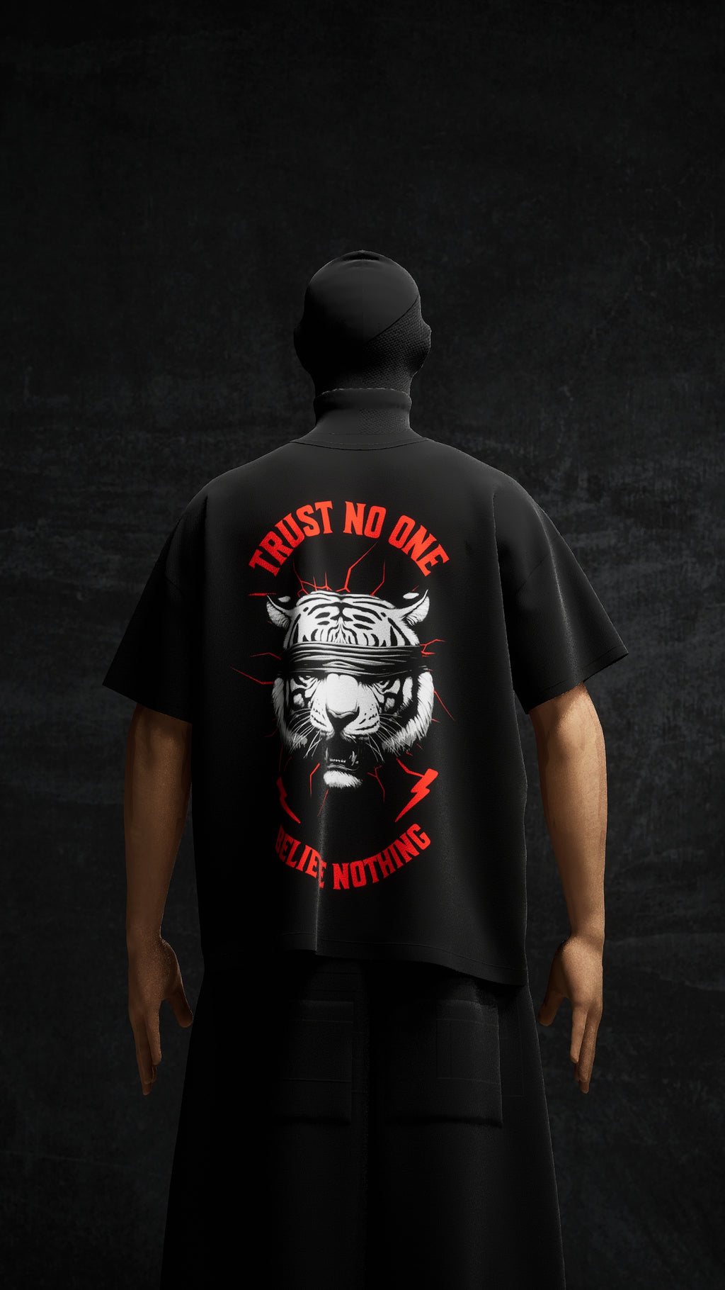 SIGHTLESS – Tiger TShirt (Relaxed Fit)