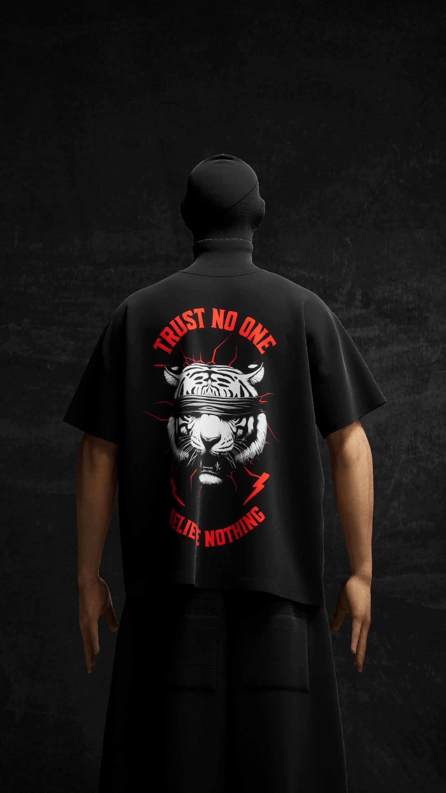 SIGHTLESS – Tiger TShirt (Relaxed Fit)