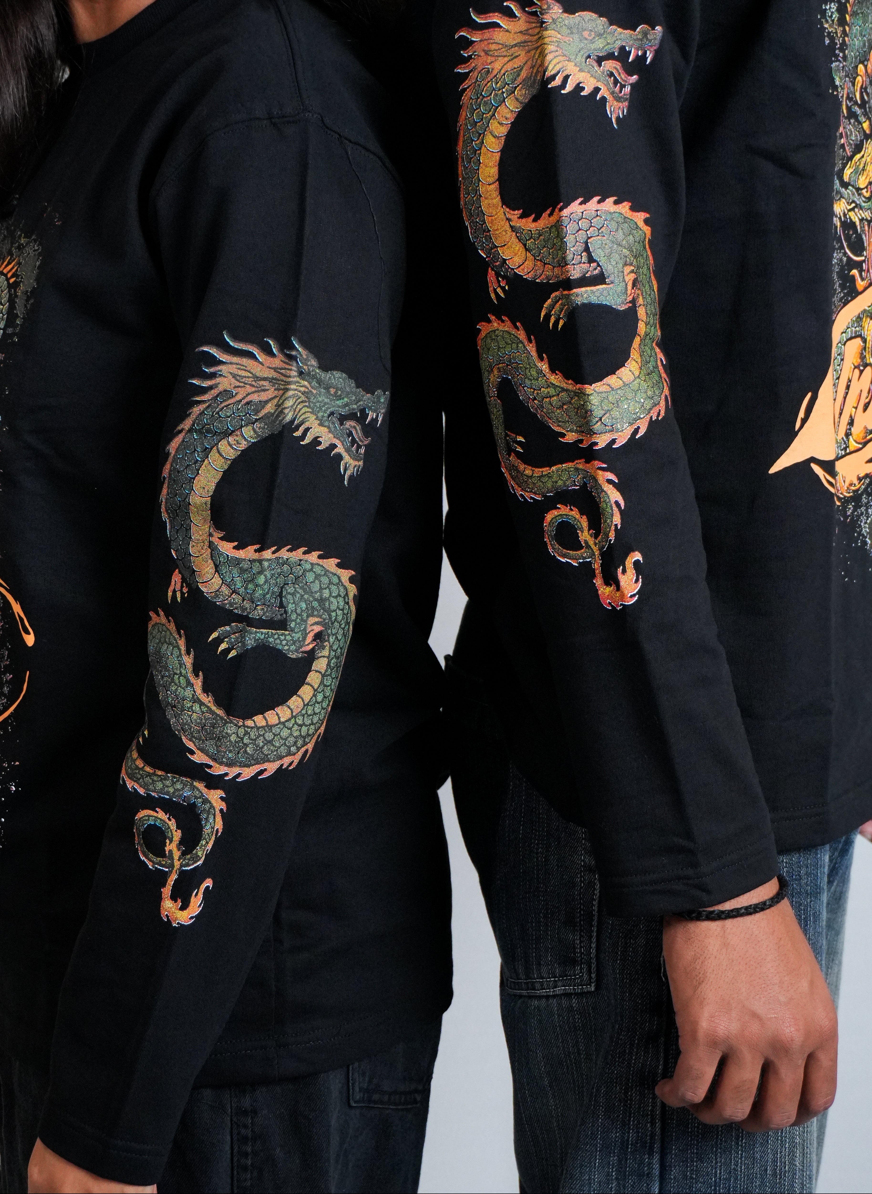 UNISOUL Dragon Full Sleeve T‑Shirt