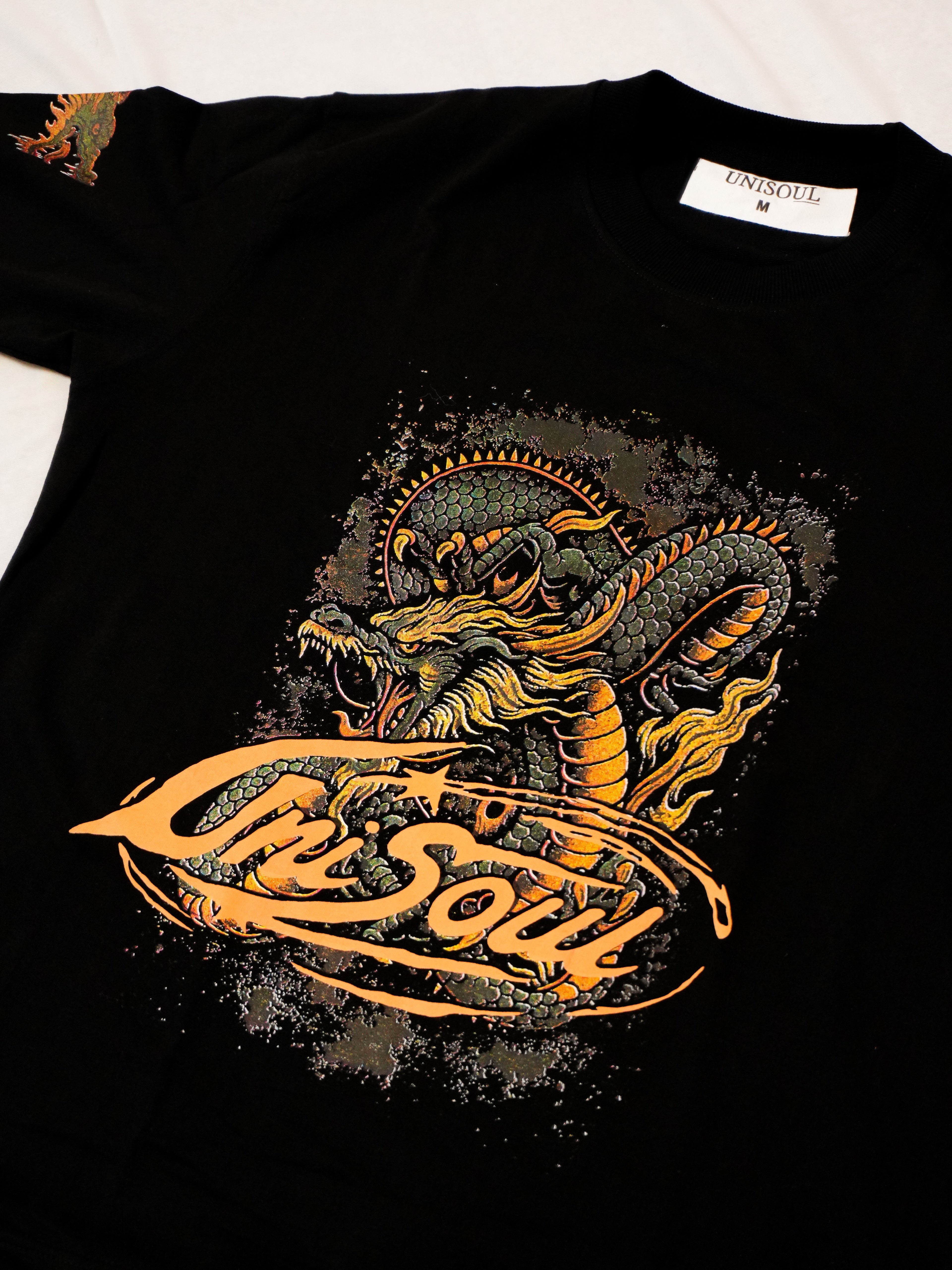 UNISOUL Dragon Full Sleeve T‑Shirt