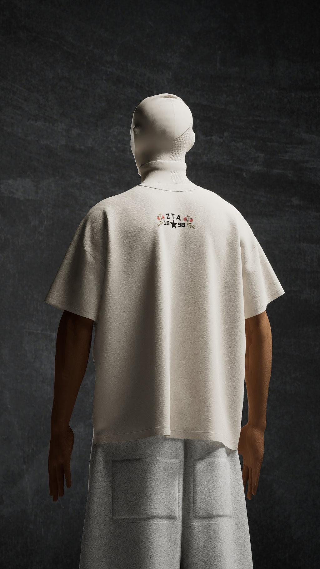 UNISOUL Floral Embroidered T‑Shirt (Relaxed Fit)