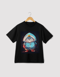 Doraemon Funky Drop Shoulder T Shirt